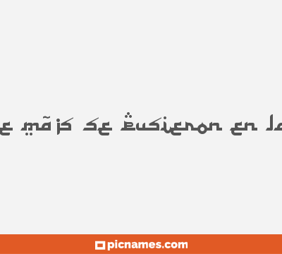 Algunos de los nombres que mÃ¡s se pusieron en LatinoamÃ©rica durante 2013